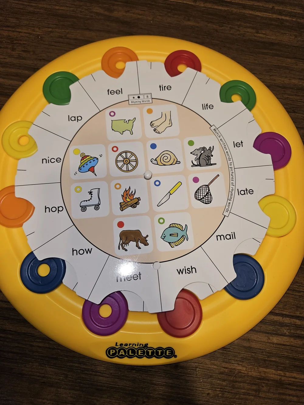 Learning Palette Color Sorting Toy - Yellow